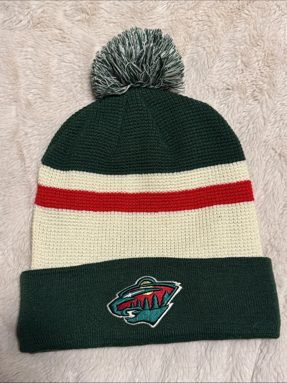 Minnesota Wild NHL Pom Beanie